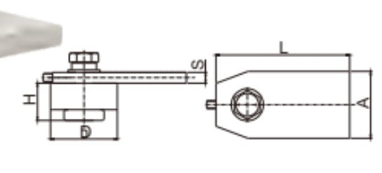 Upper Rotating Plate Gate Hinge