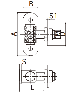 Adjustable Gate Hinge