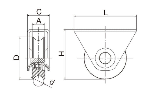 Sliding gate hardware Kit- Suitable for Most of the gates.
