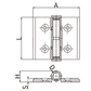 Folding Door Hinge