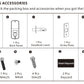 Smart Dead Bolt lock with Remote access. Black