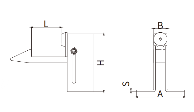 Adjustable Self Closing Gate Stop
