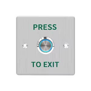 Waterproof IP65 Metal Exit Push Button