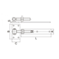 Adjustable Swing Gate Hinge for Farm Style Heavy Gates