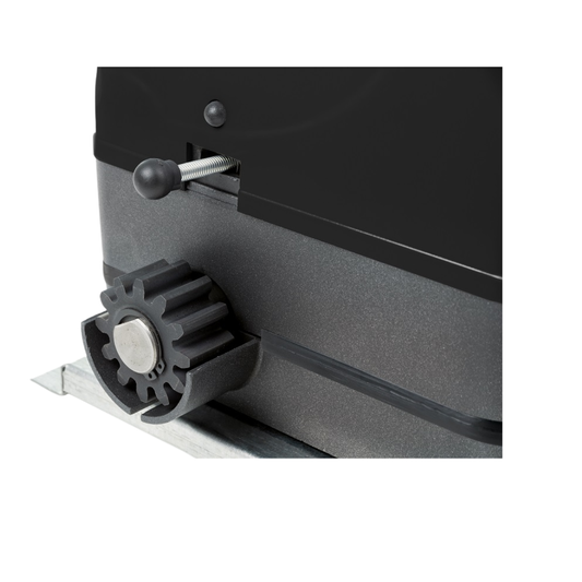 Quiko Italian-Velos V600, 24V Sliding Gate Motor/Opener For gates up to 600KG. Intensive use. Optional Battery Backup.