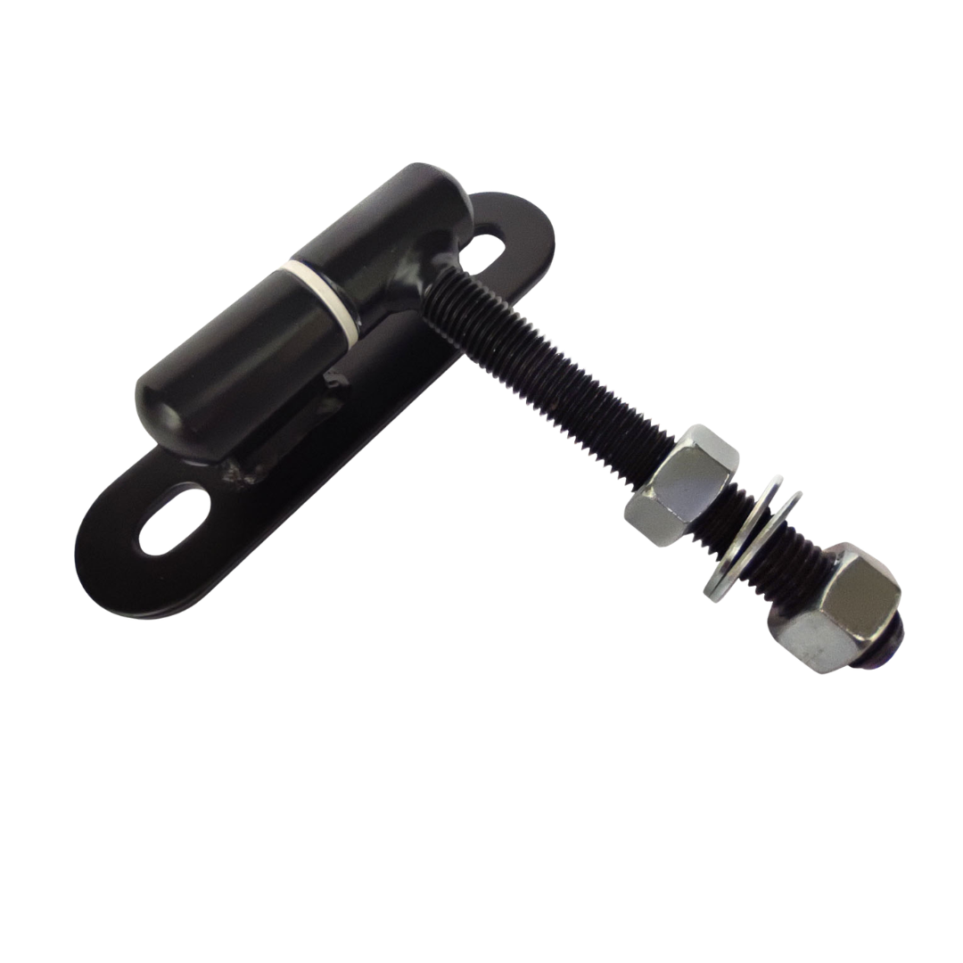 Swing gate hinge powder coated Black- Adjustable