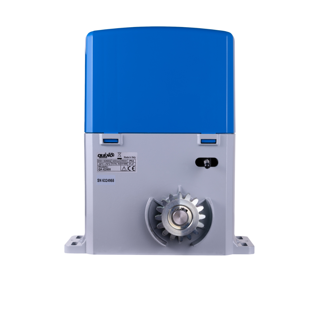 Quiko Italian-Ercole E2500, 230V Industrial Sliding Gate Motor/Opener For gates up to 2500KG.