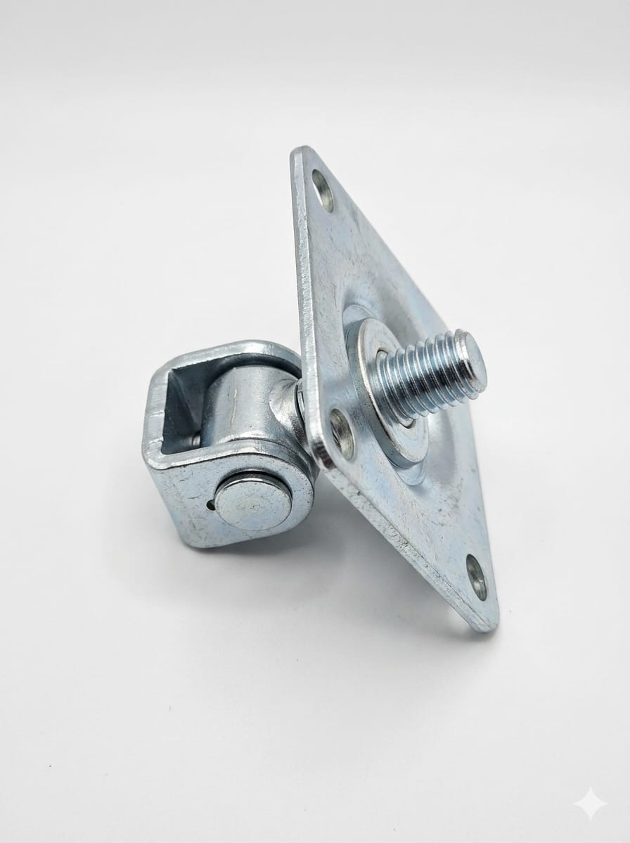Adjustable Gate Hinge With Square Plate
