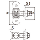 Adjustable Gate Hinge