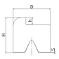 Gate Stopper for Two Leaf Gate
