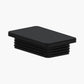 100*50mm Plastic Black Rectangle Post Cap