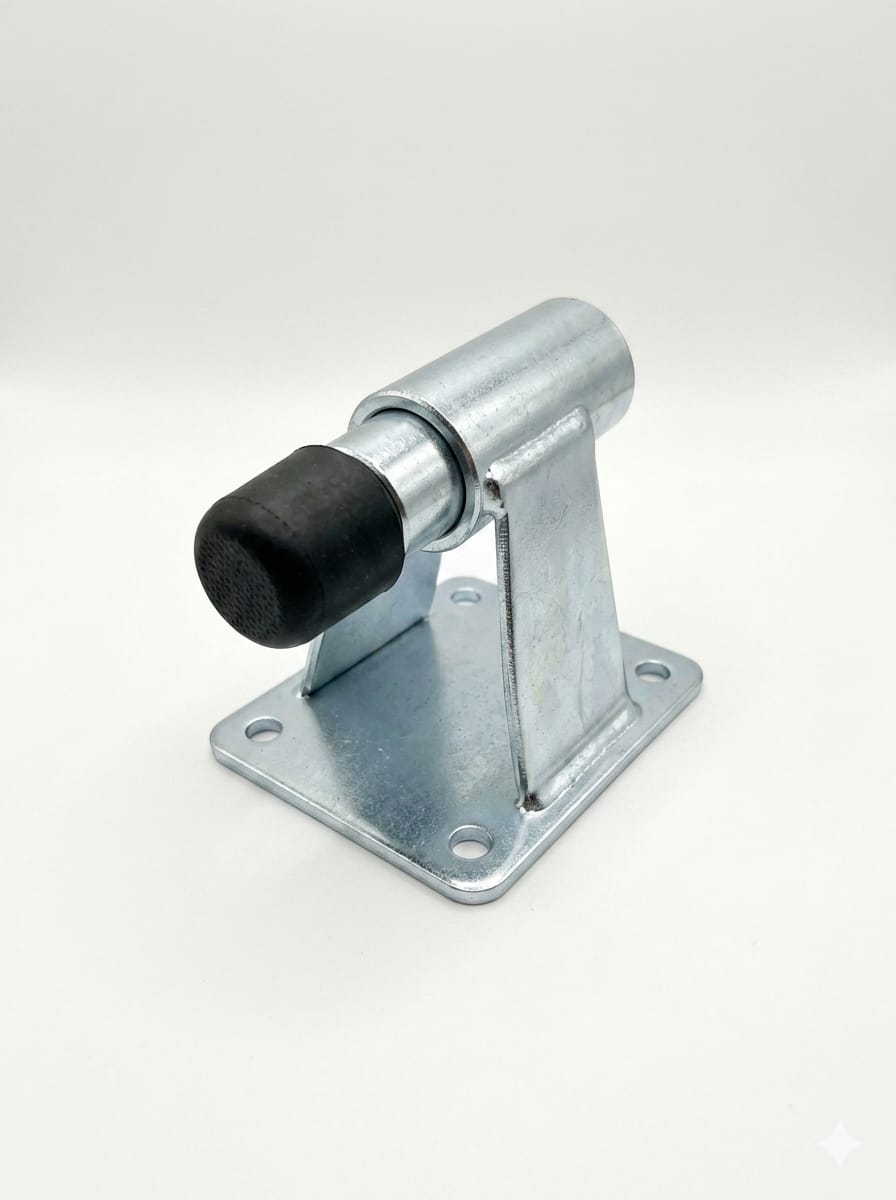 Heavy Duty Gate Stopper with Loaded Spring